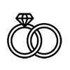 Anteprima di Sigillo per Matrimonio con Logo Ø30mm
